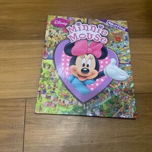 Disney Minnie Mouse Look and Find Hardcover Book